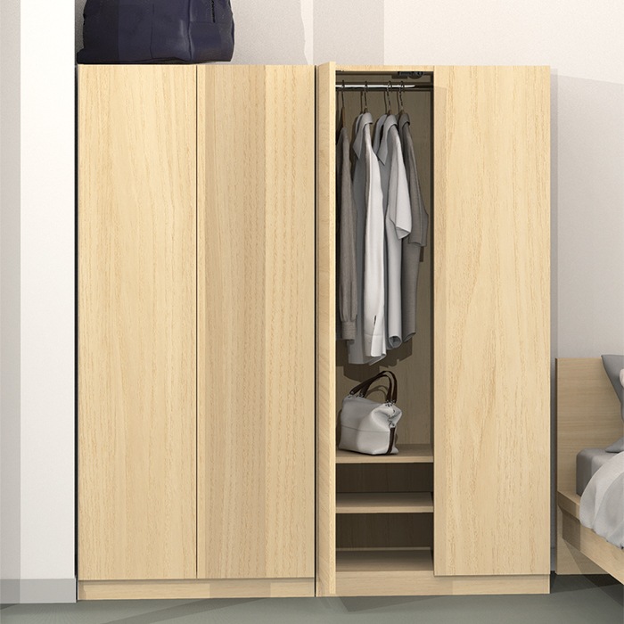 ワードローブすきまくん 上ハンガー＋棚(A) 横幅71~80cm 高さ180.2cm