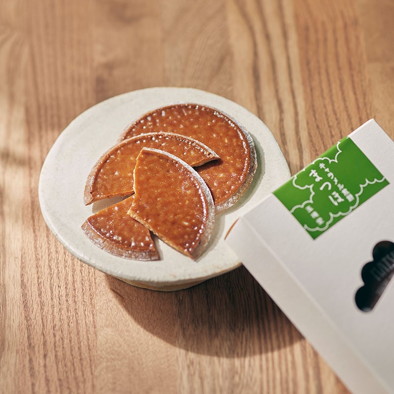 キャラメル煎餅まつほ 5枚入 [A057BN] | 店舗,田中屋せんべい総本家