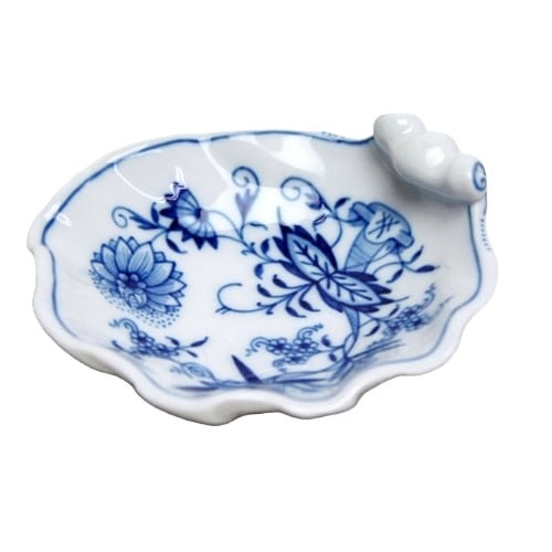 マイセン ブルーオニオン シェル型ディッシュ 800101/00209 | ブルー