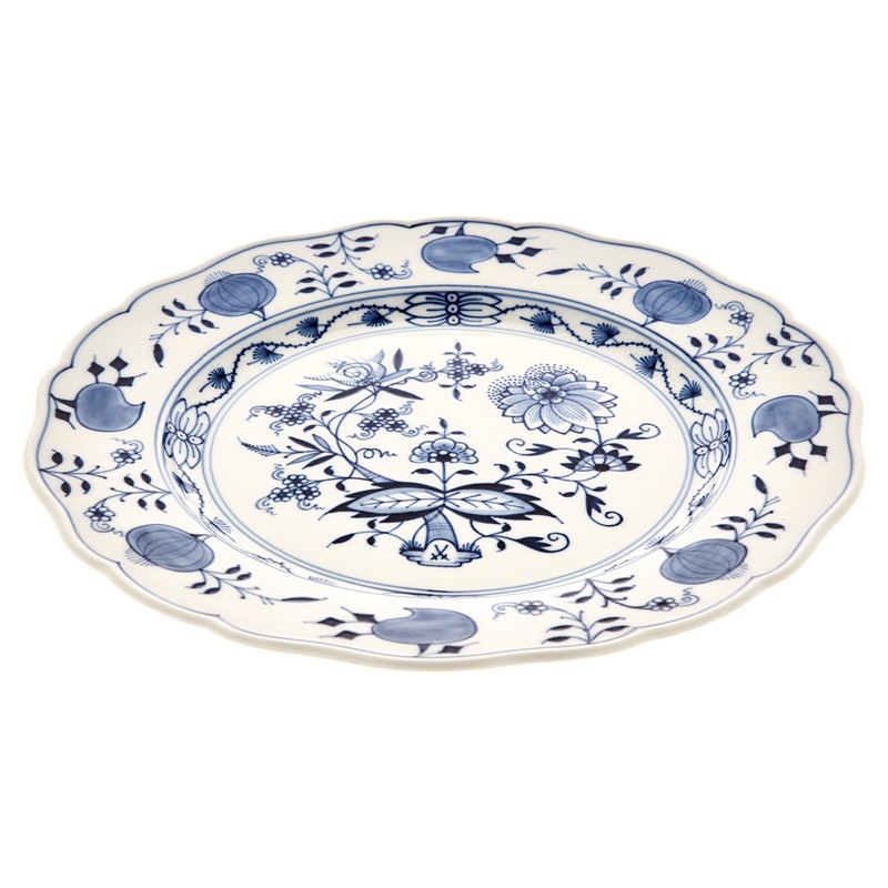 マイセン ブルーオニオン サービスプレート 32cm 800101/00478