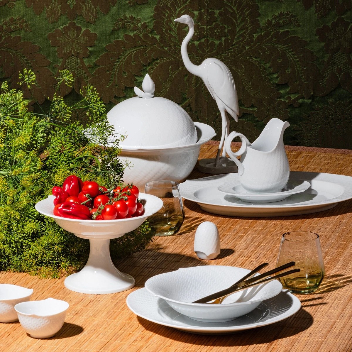 マイセン 波の戯れ ホワイト ボウル 27cm 000000/29441 | 波の戯れ