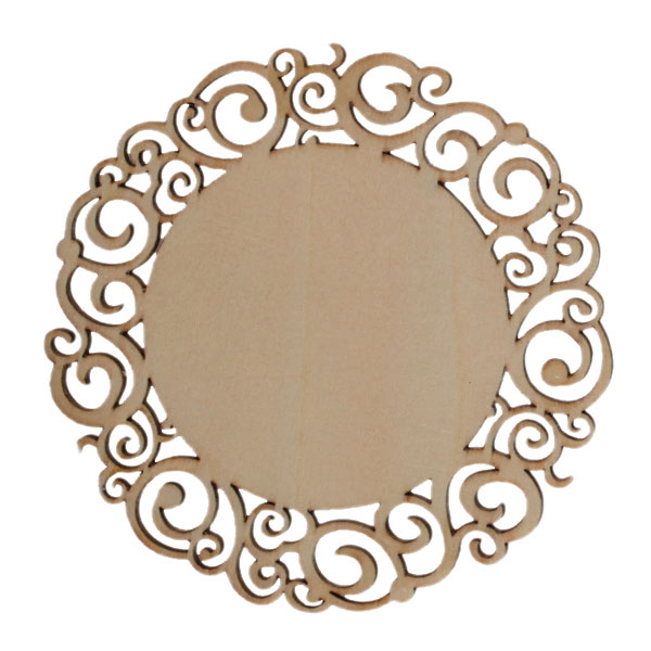 425-03227 レースコースター スクロール | 素材,テーブルウェア