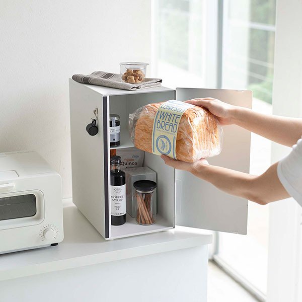ブレッドケース タワー スリム 山崎実業 tower パンケース 縦型 2段
