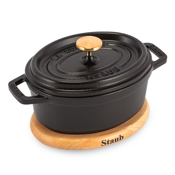 ストウブ 鍋 Staub ピコ・ココット オーバル 15cm 両手鍋 + マグネット