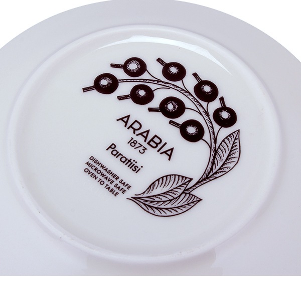 アラビア Arabia ブラック パラティッシ ブラパラ カップ & ソーサー