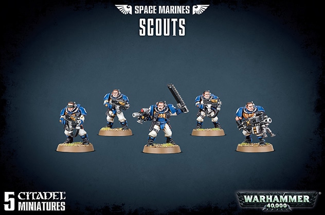 WH40k】スペースマリーン・スカウト / Space Marines Scouts | ウォー