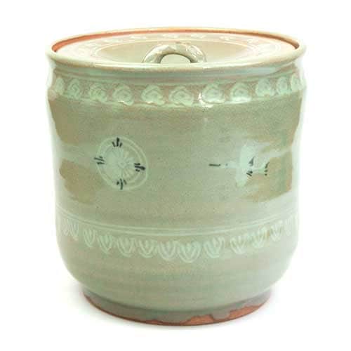 茶道具 水指】 水指 雲鶴青磁 中村与平作 | 水指 - CHATOWA 茶と和