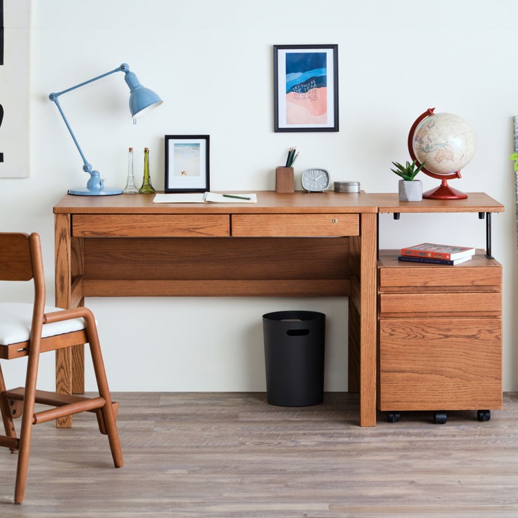 ISSEIKI 【SET】REFLE DESK 105+WAGON 41 (WO-V-NBR) 2点セット