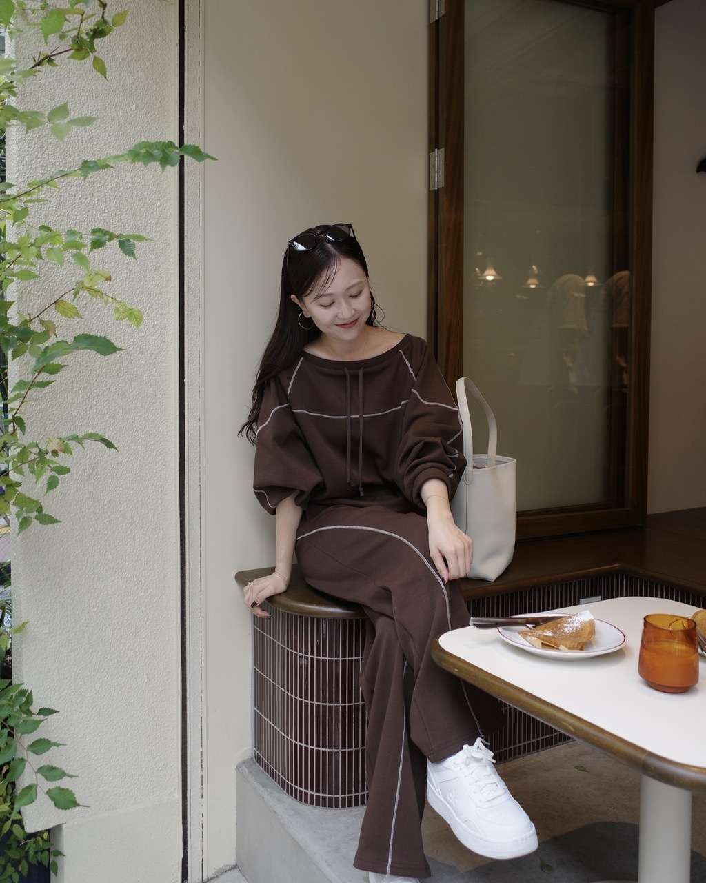 official限定】《nanamiコラボ》ステッチスウェットセットアップ #2