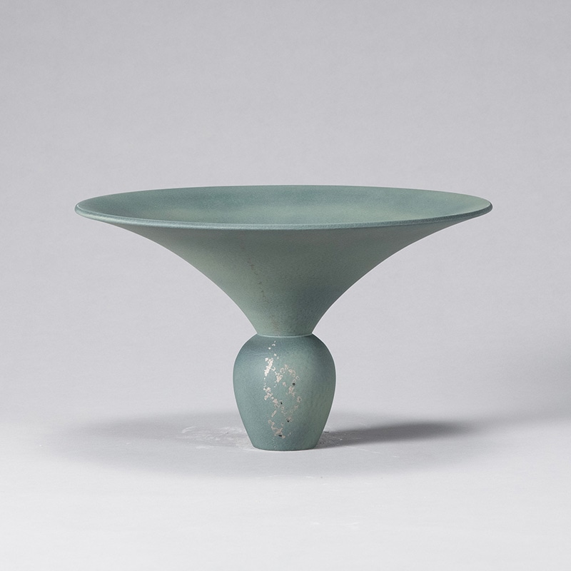 花器 清水焼1821 暗裏葉 | 花器・花瓶,陶器,京焼/清水焼 | フラワー