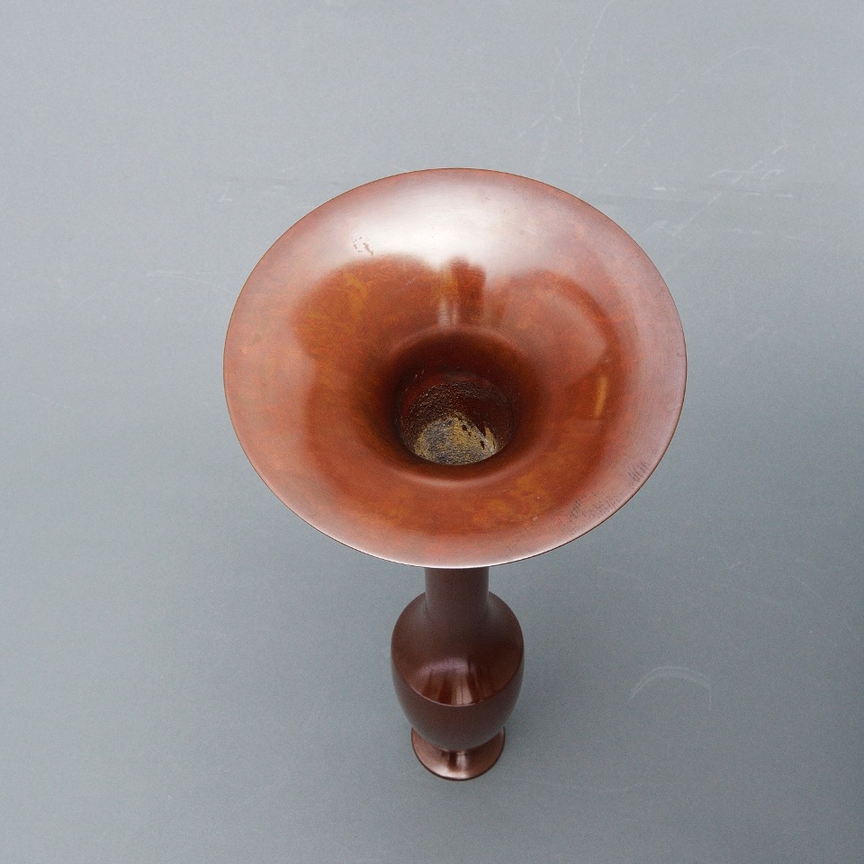 銀嶺・象耳(志貴野塗) | 花器・花瓶,銅器 | フラワーショップ花楽