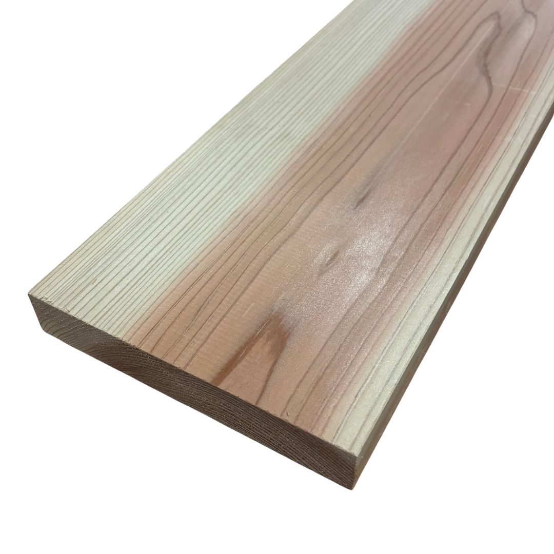 杉板 厚み30×幅180×長さ4000mm 1枚入り 節無し 無塗装 乾燥材