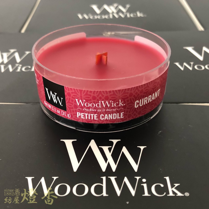 アロマキャンドル『ウッドウィック(WoodWick)【カラント】』燃焼6時間
