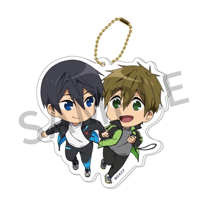 劇場版 Free!FS アクリルチャーム【遙&真琴】【在庫品】