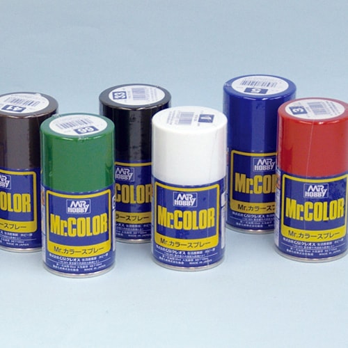 クレオス Mr. カラースプレー メタリック | 建築模型材料,芝・草・樹木