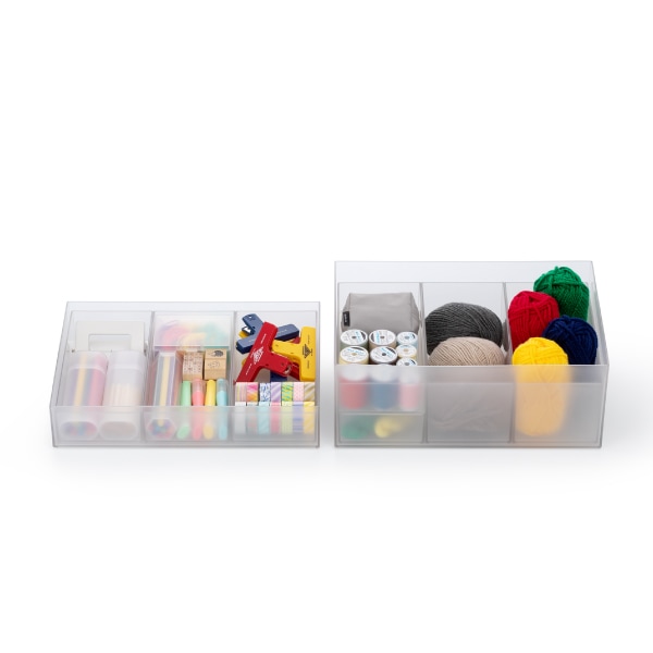 ライクイット タイディアップボックス 深型4点セット（フタ無し