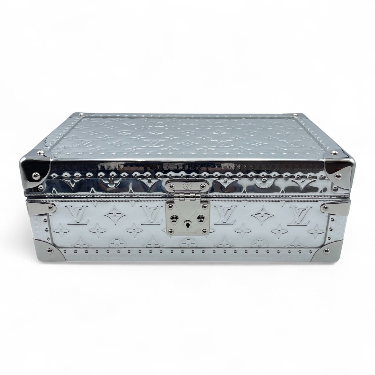 ルイ・ヴィトン コフレ8モントル 腕時計ケース シルバー モノグラム