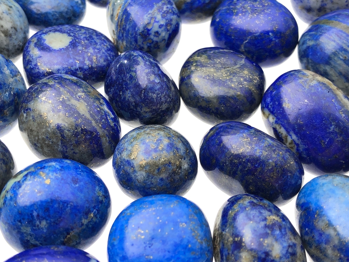 天然石/タンブル（お守り石・握り石・磨き石）/ラピスラズリ（Lapis