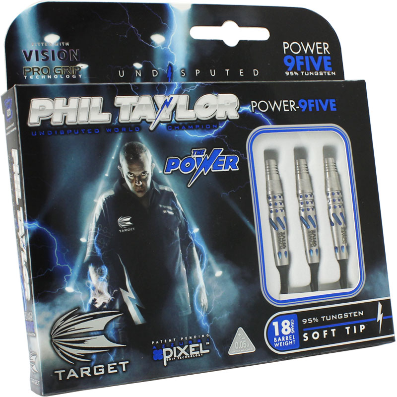 Target】POWER 9FIVE Original SOFT TIP ターゲットダーツ フィル