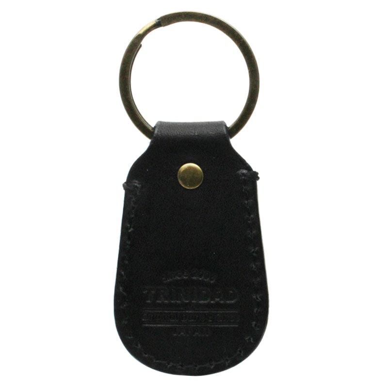 Trinidad】 PHOENicA Leather キーホルダー ブラック トリニダード
