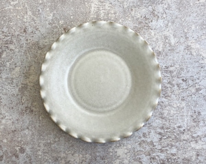 フリルプレート シルバー