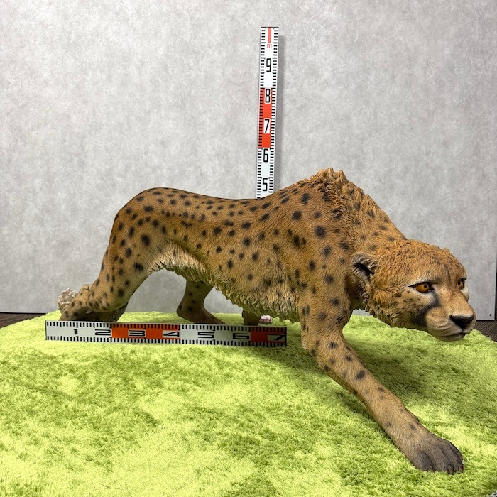 置物 歩くチーター 特大 高さ49.5cm woobia ウービア 大きい かわいい