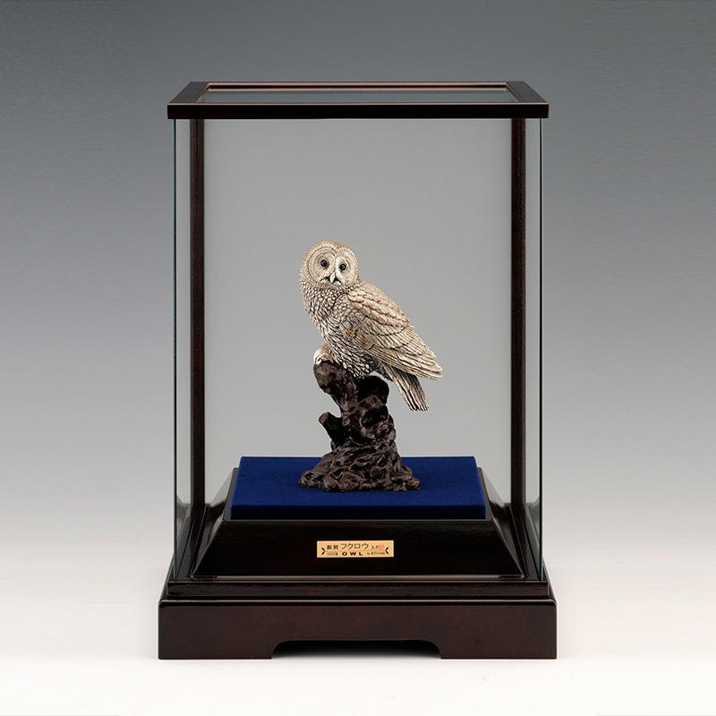 光則 銀製 フクロウ B | 銀製品,光則 | 森銀器製作所公式オンライン