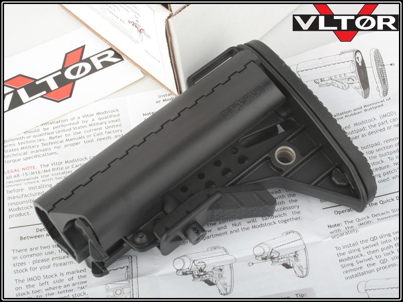 BIGDRAGON VLTORタイプ IMODストック BK | エアガンパーツ,ストック