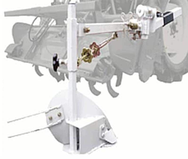 トラクタ用あぜ際処理機 サイドディスク AC-1 ジョーニシ ブラケット付