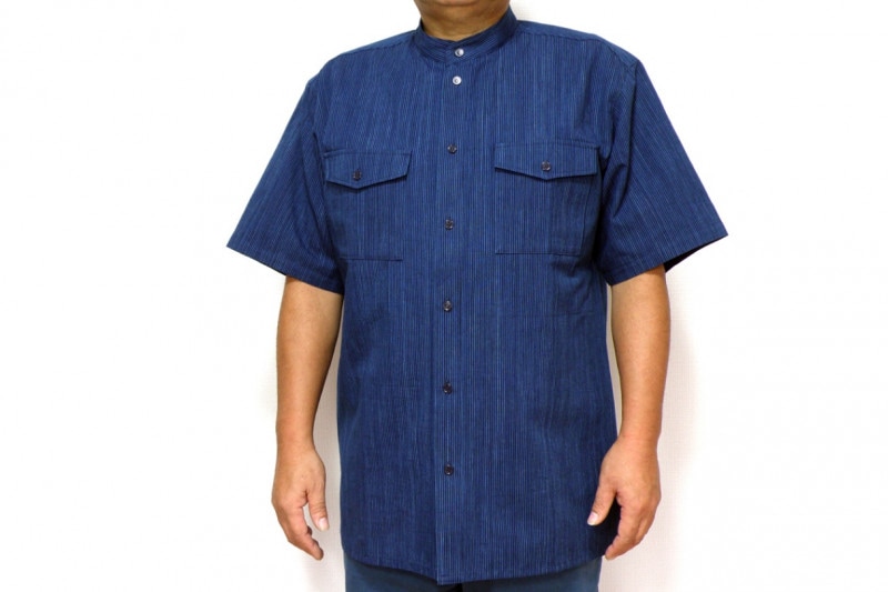 松阪木綿 割ぽう着（後ろ紐） | すべての商品 | おかげ横丁公式