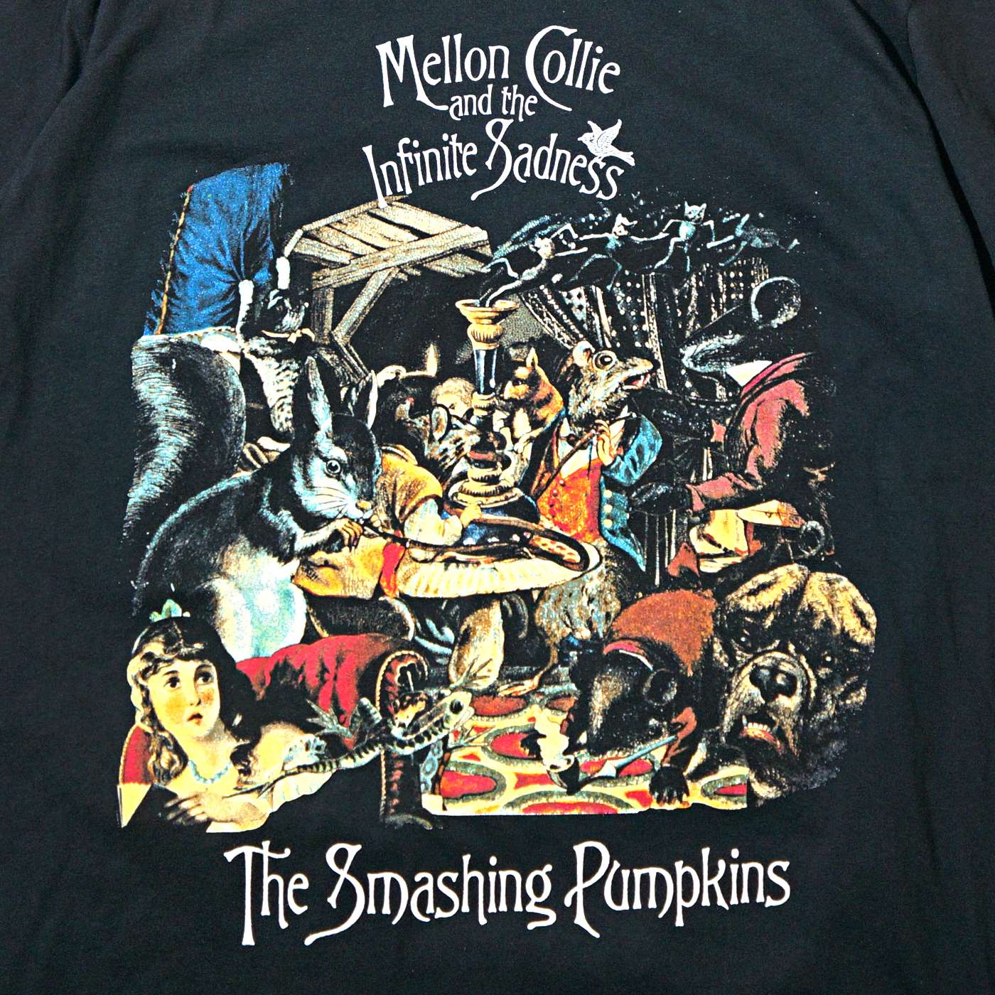 SMASHING PUMPKINS Tシャツ Mellon Jumble-Black | OSOMALO バンドT