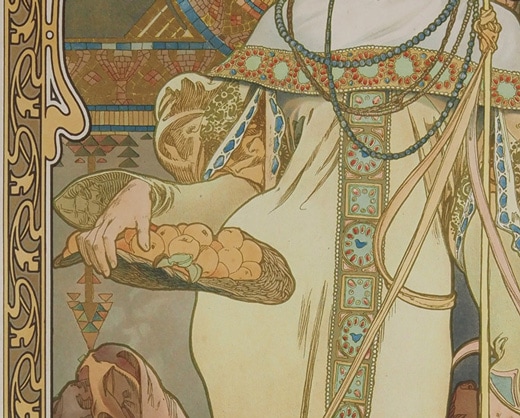 アルフォンス・ミュシャ 「秋」 | | アトリエ・ブランカ