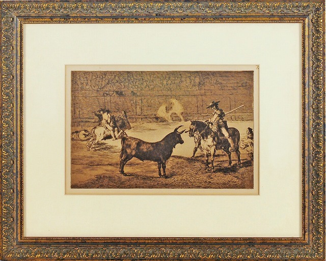 フランシスコ・ゴヤ 「PL.27・闘牛士フェルナンド・デルトーロ