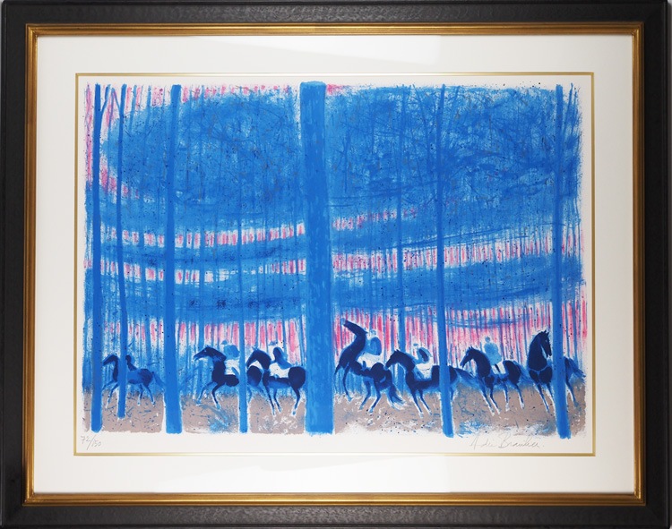 アンドレ・ブラジリエ 「黄昏の乗馬」 | | アトリエ・ブランカ