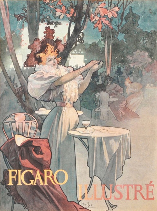 アルフォンス・ミュシャ 「カフェ・コンセール」 | | アトリエ・ブランカ