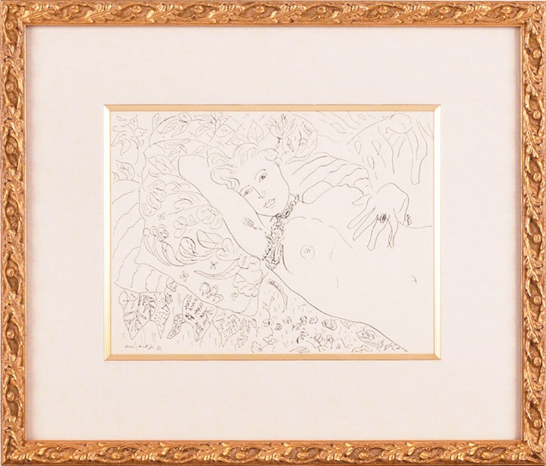 アンリ・マティス 「仰向けに横たわる裸婦」 | | アトリエ・ブランカ