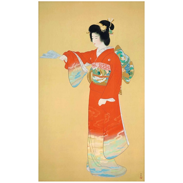 上村松園 序の舞 軸装｜エンディショップ【公式通販】