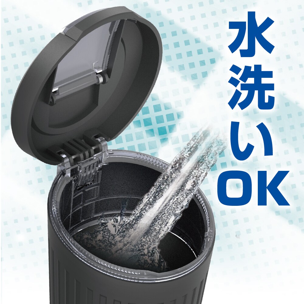 EXEA エクセア 加熱式タバコソフトダスト ED631 灰皿 | カー・サイクル