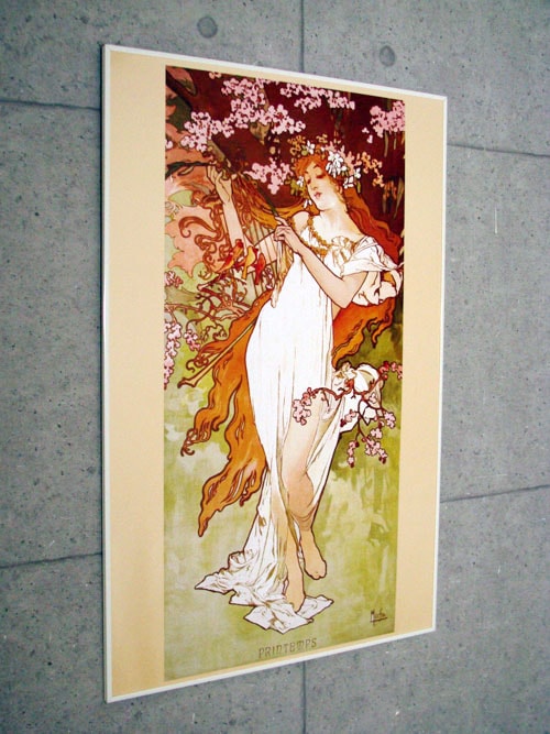 四季「春」（アルフォンス ミュシャ） ポスター販売のアズポスター