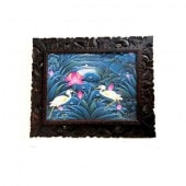 ガルンガンの祭列／バリ島のお祭り行列／バリ絵画 | 絵画・アート