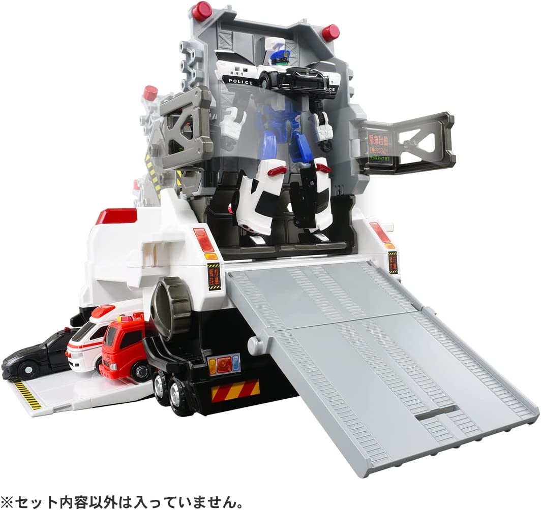 トミカ ジョブレイバー デッキアップ & 出動! DXブレイバートランス