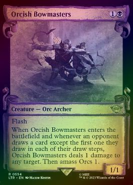 MTG オークの弓使い ボーダーレス日本語版non Foil MTG オークの弓使い