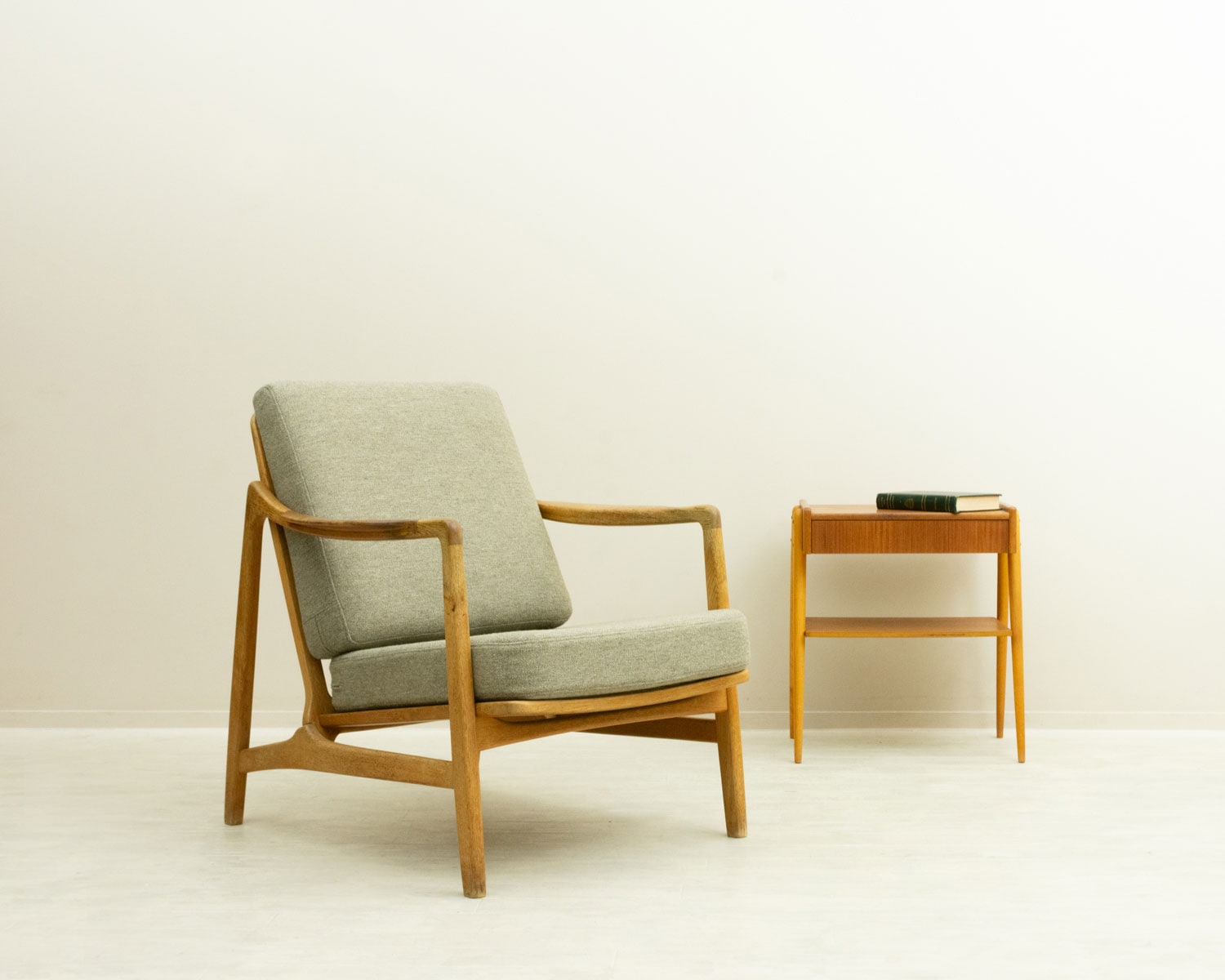 イージーチェア Tove & Edv. Kindt-Larsen チーク オーク 北欧