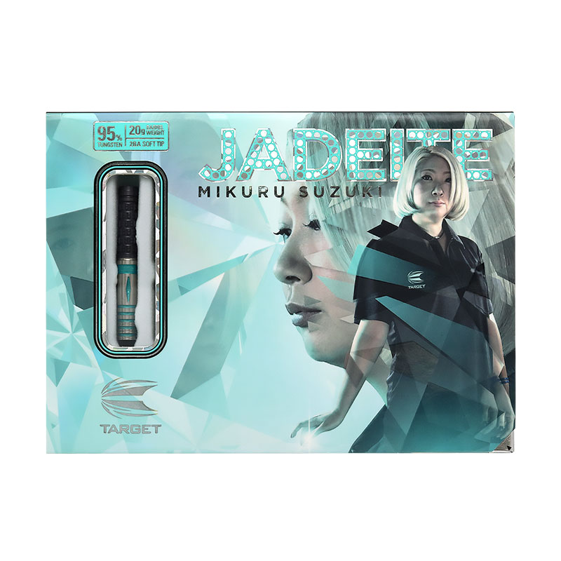 美品ターゲットTARGETジェダイトJADEITE鈴木未来20g定価14055円 target】JADEITE 鈴木未来 STEEL ターゲット ジェダイト ハード ダーツ