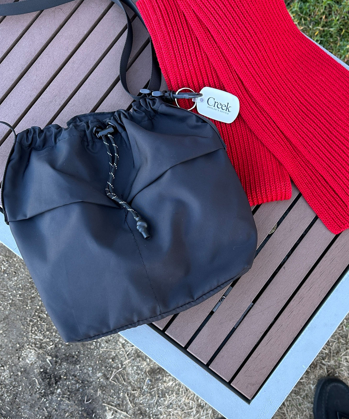 DEVICE × mikaコラボ 】 Rename ナイロン×パラコード巾着ショルダー