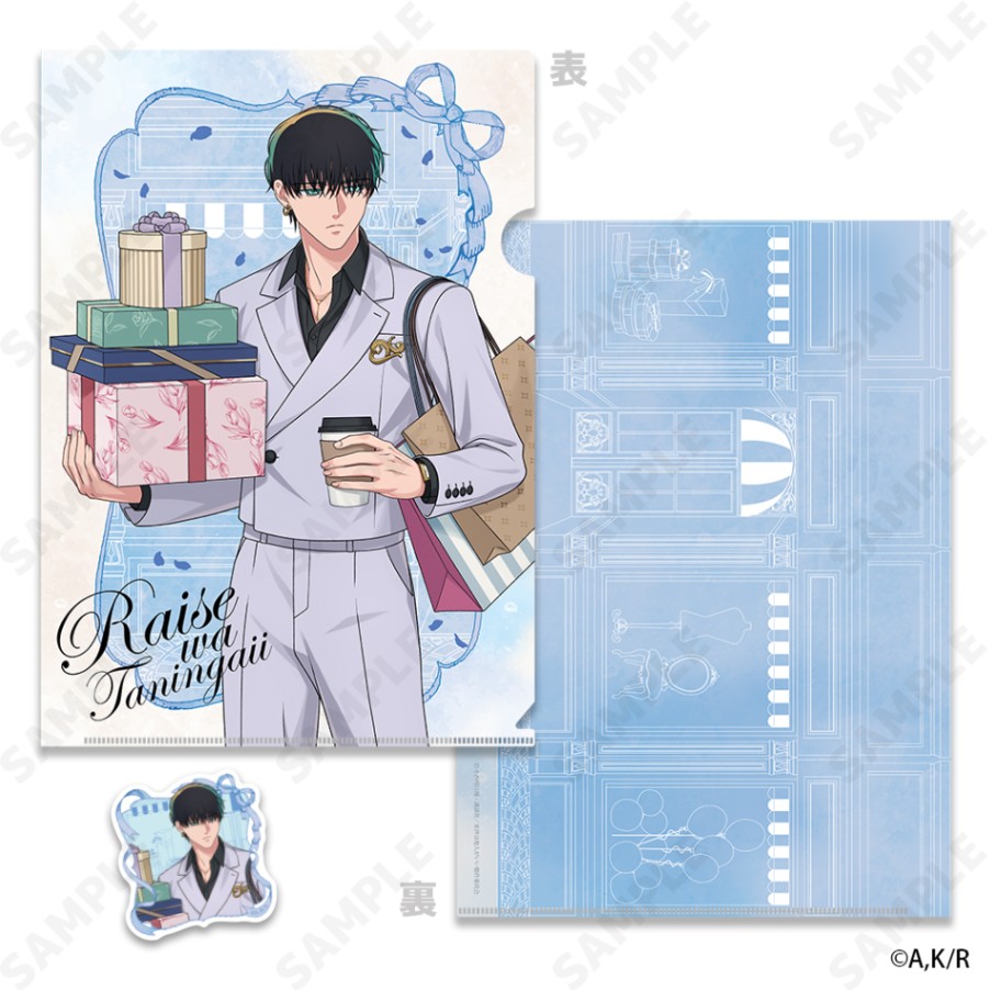 予約販売】 来世は他人がいい クリアファイル＆ステッカーセット 3.鳥