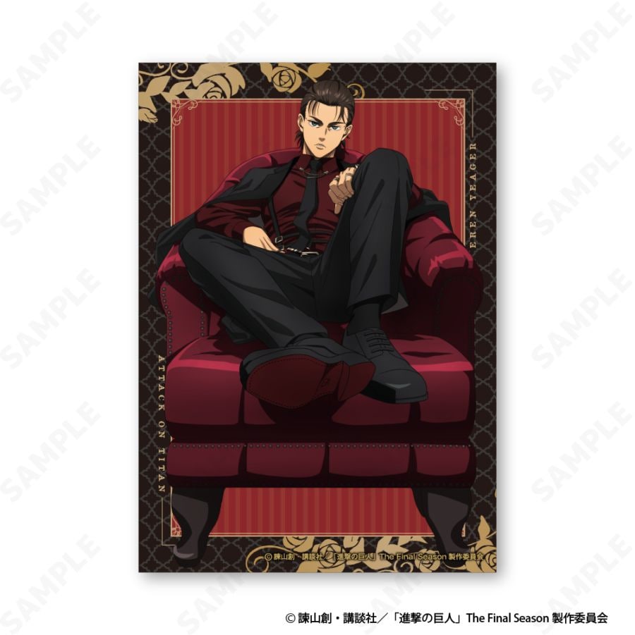 予約販売】進撃の巨人 ブロマイド4種セット［Dignified］ | キャラ