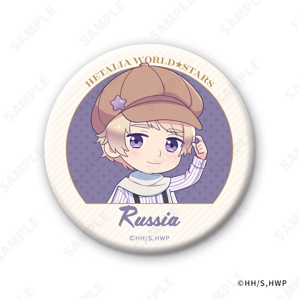 予約販売】ヘタリアWorld☆Stars トレーディング缶バッジ ～Suspenders