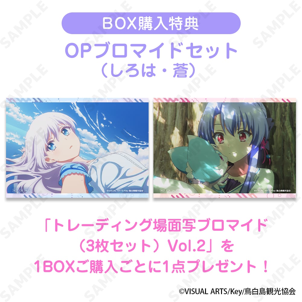 予約販売】TVアニメ『Summer Pockets』 トレーディング場面写