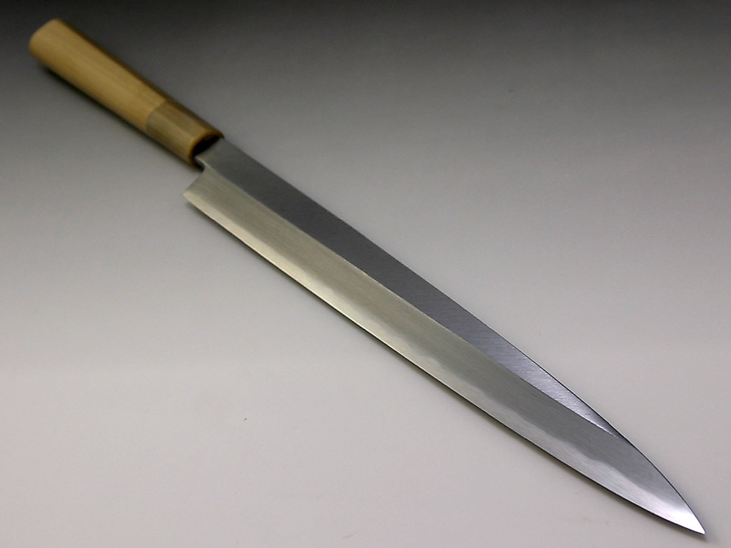 水野鍛錬所「源昭忠」青鋼DX柳刃300